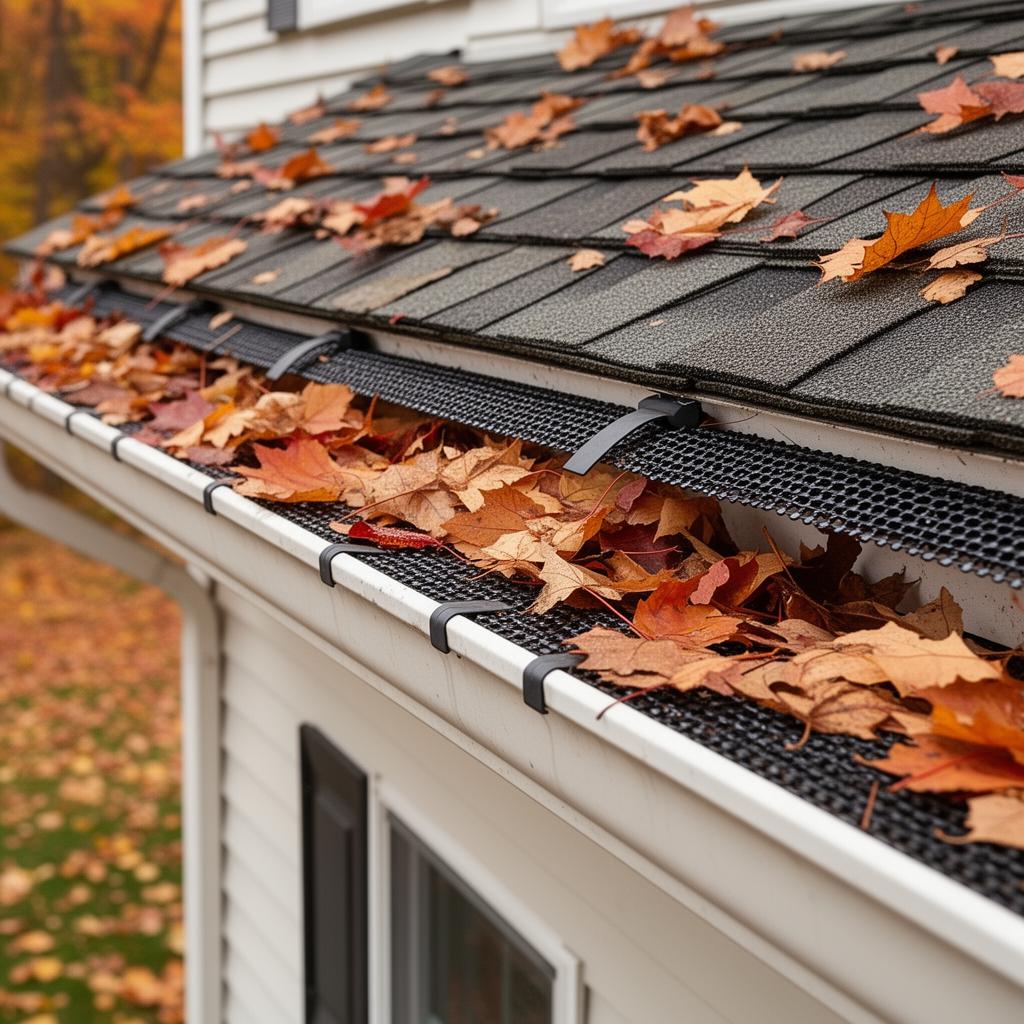 Never clean a gutter again.